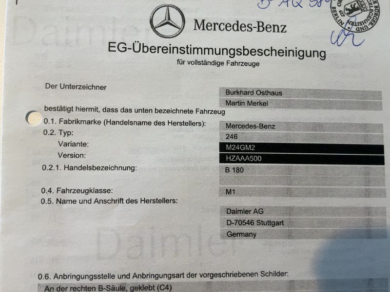 Mercedes-Benz B-Klasse B 180 — zdjęcie 16