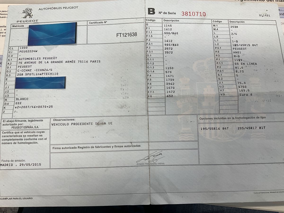 Peugeot 208 d'occasion