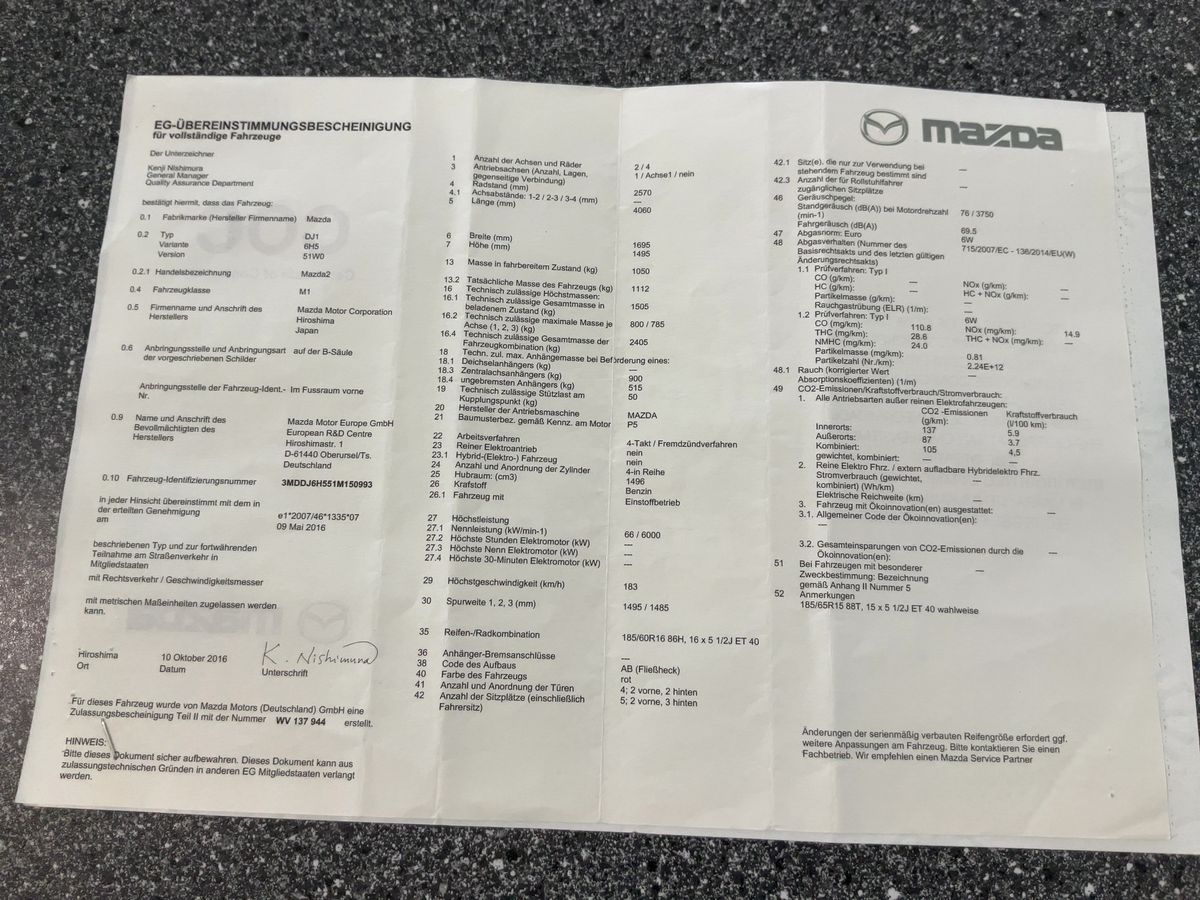 Mazda 2 d'occasion