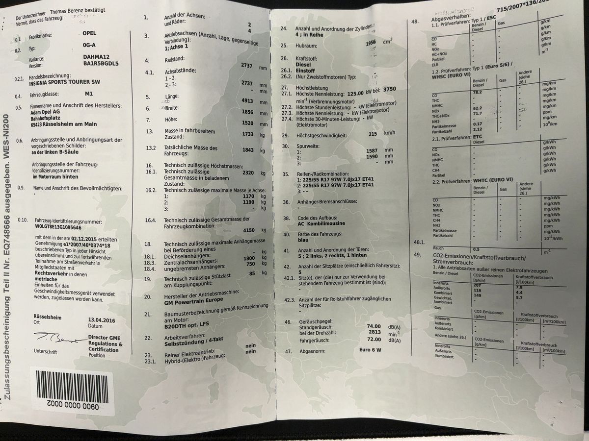 Opel Insignia d'occasion
