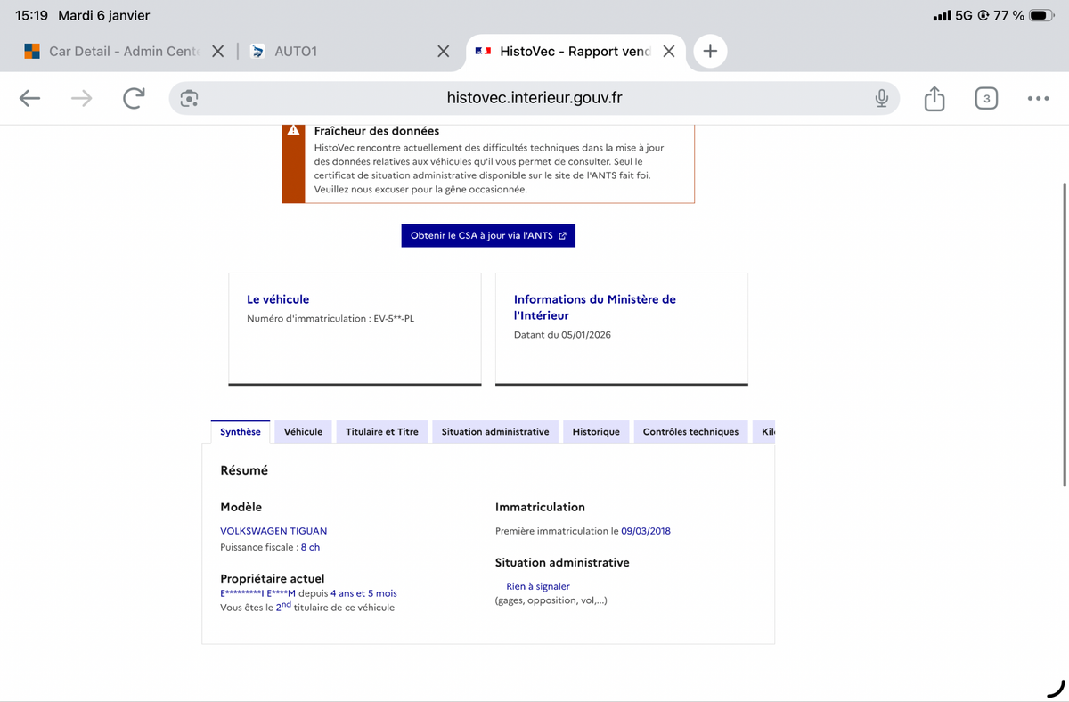 Volkswagen Tiguan d'occasion