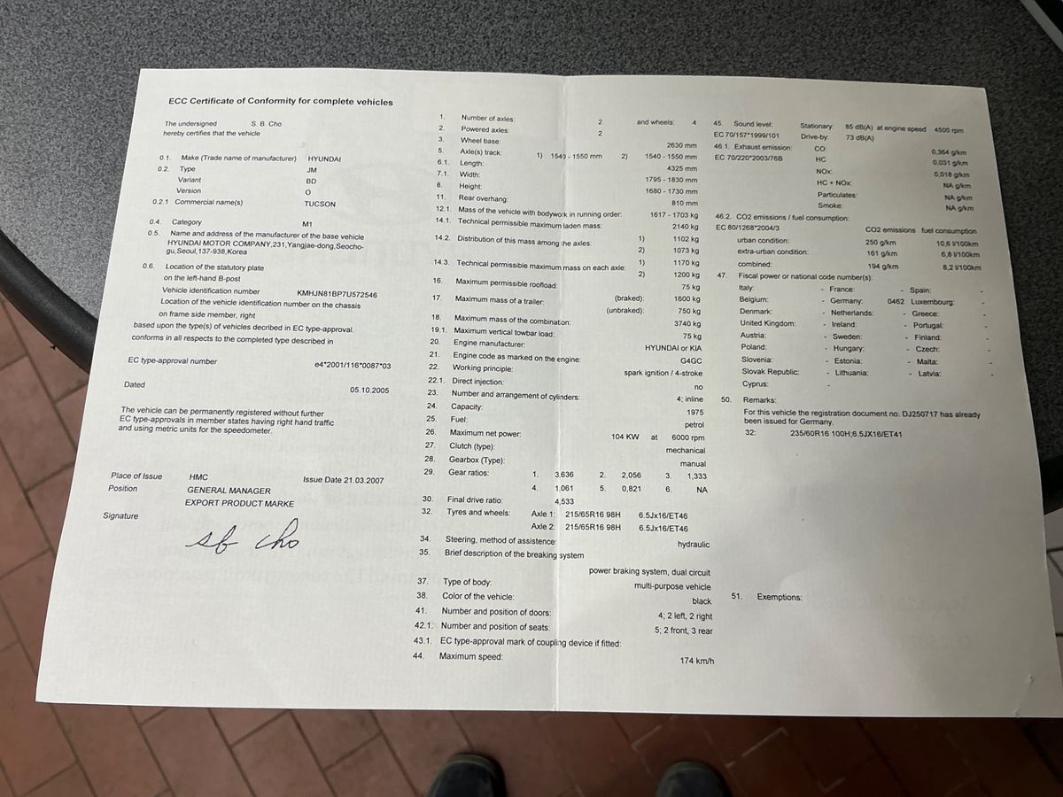 Hyundai Tucson d'occasion