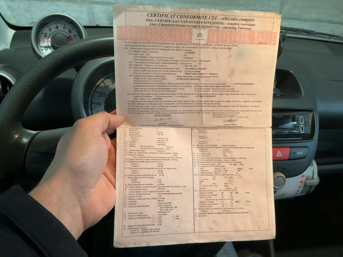 Citroen C1 d'occasion