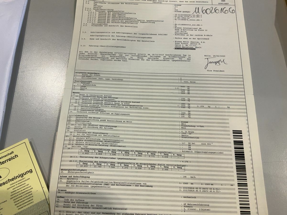 Nissan Qashqai d'occasion