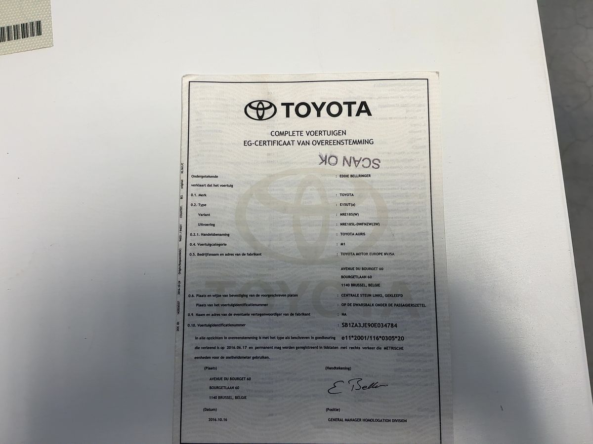Toyota Auris d'occasion
