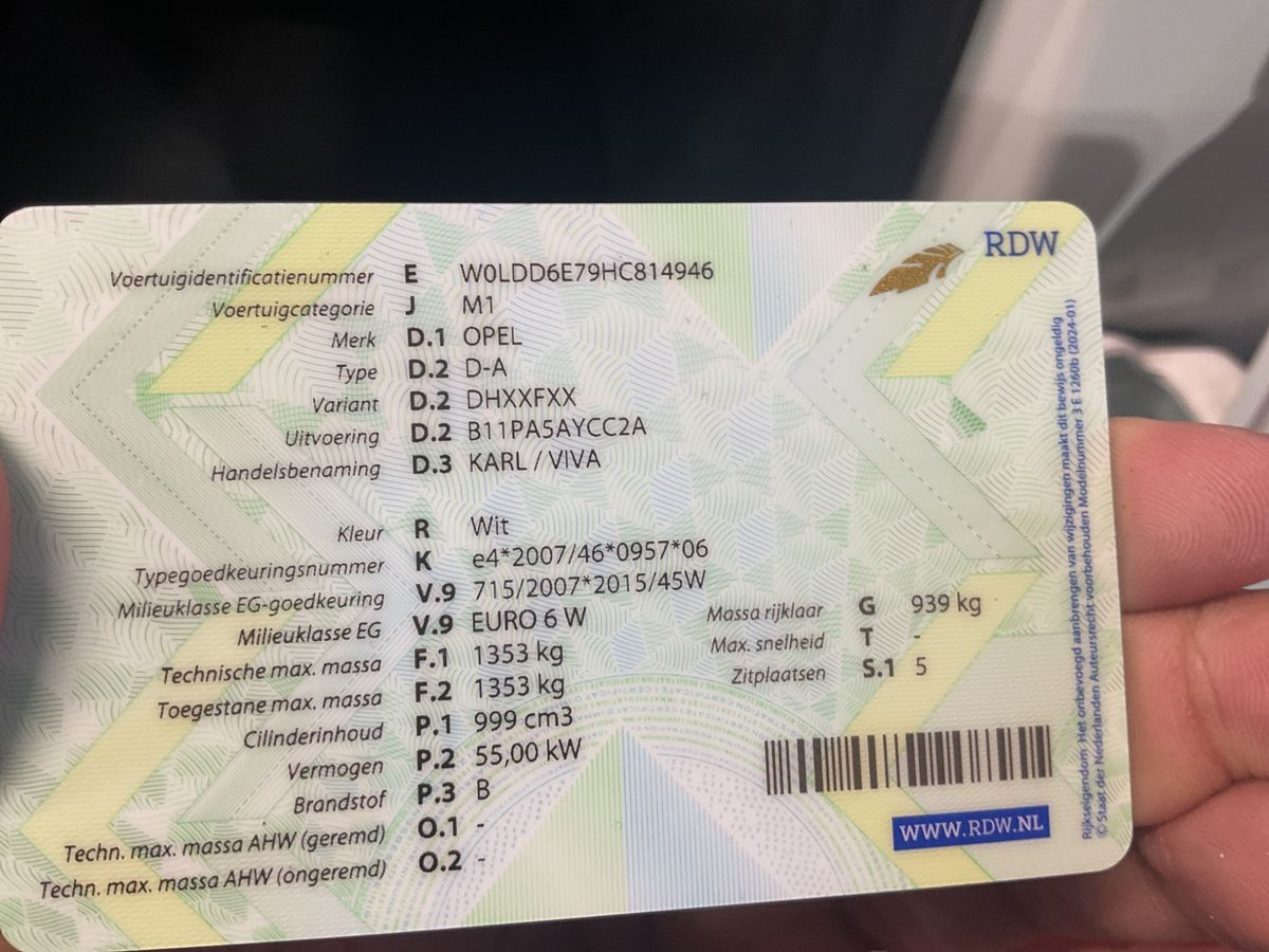 Opel Karl 1.0 Edition Start/Stop