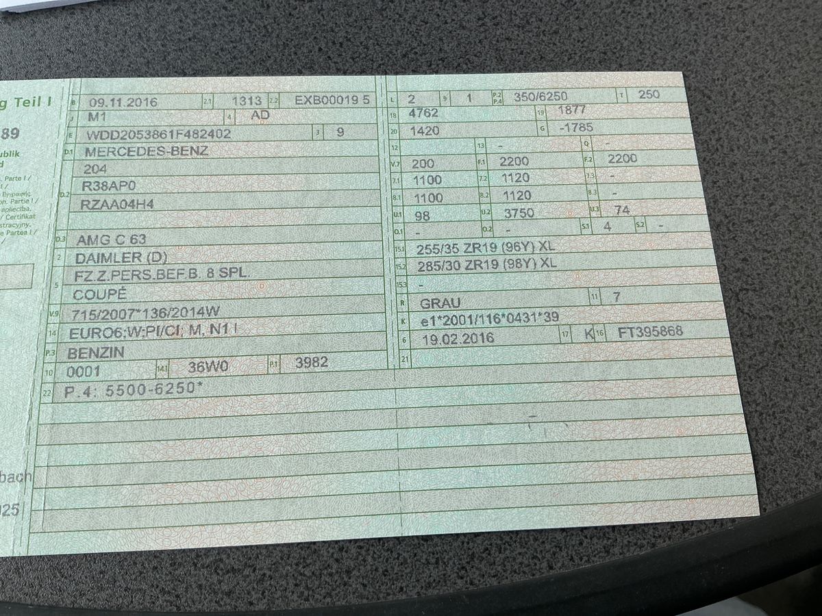 Mercedes-Benz C-Klasse C 63 AMG