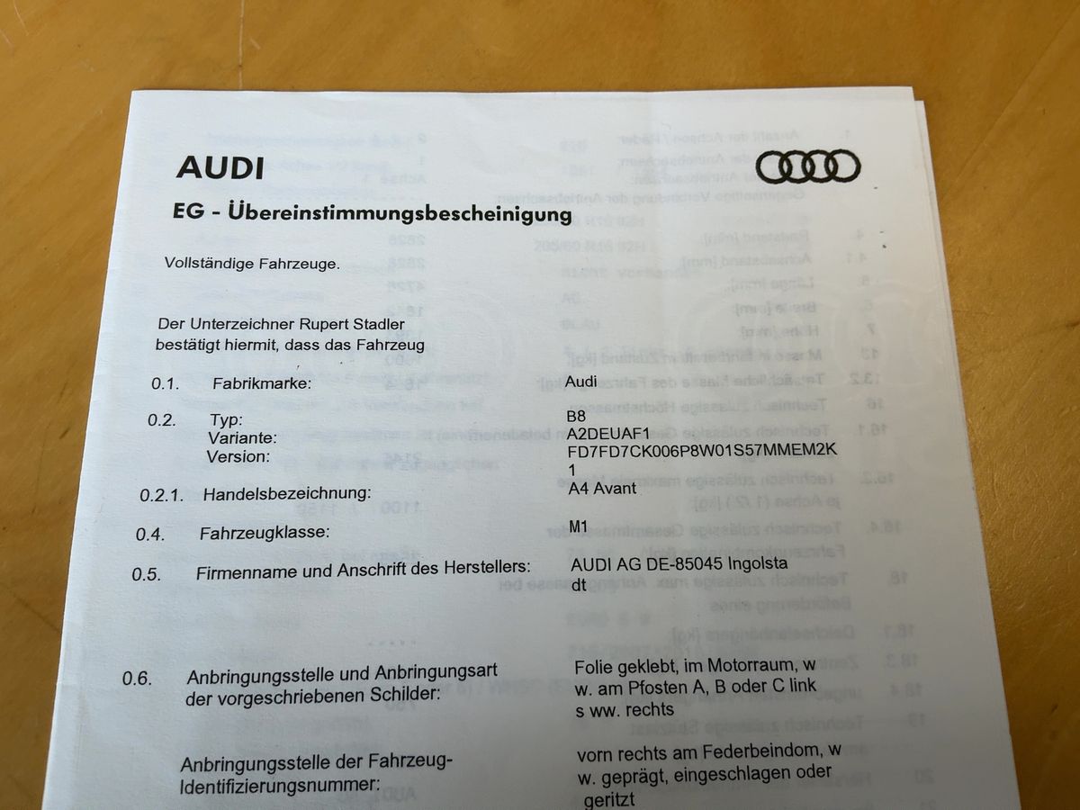 Audi A4 d'occasion