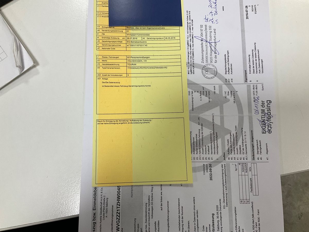 Volkswagen Touran d'occasion