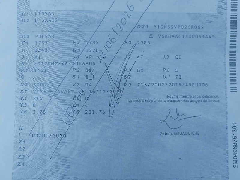 Nissan Pulsar 1.5 Turbodiesel Tekna — zdjęcie 15