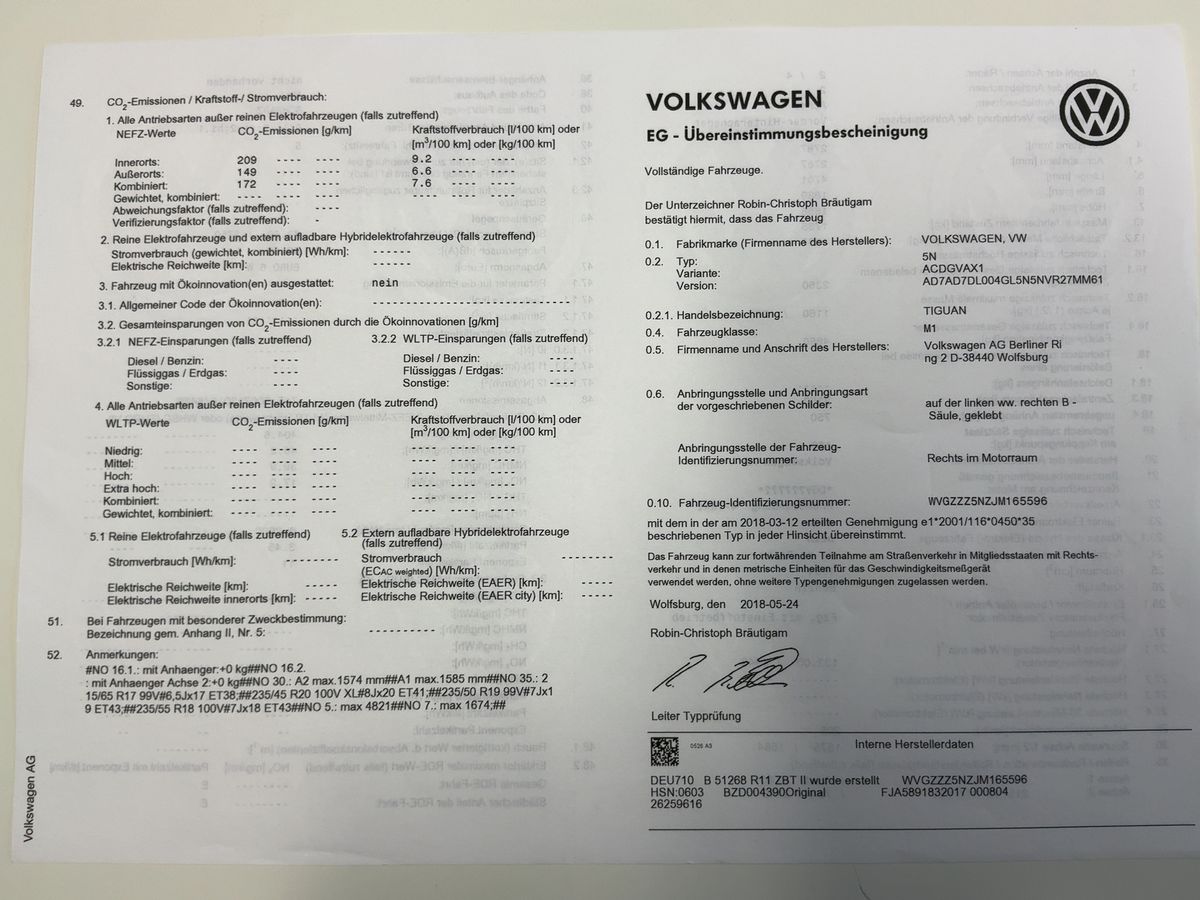 Volkswagen Tiguan d'occasion