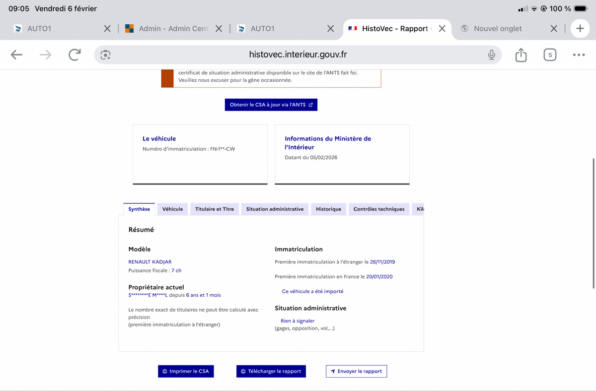 Renault Kadjar d'occasion