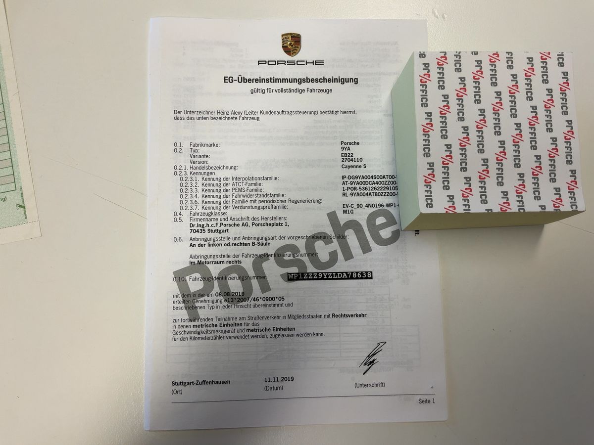Porsche Cayenne d'occasion