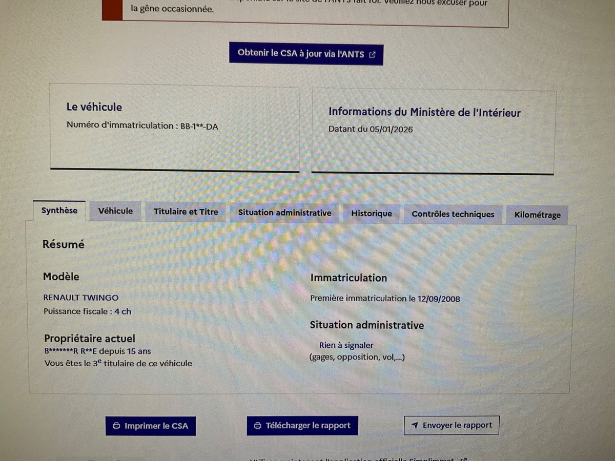 Renault Twingo d'occasion