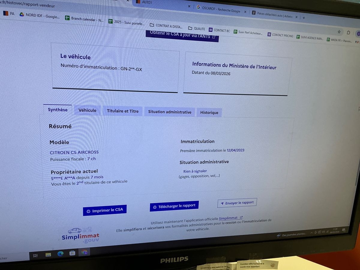 Citroen C5 d'occasion