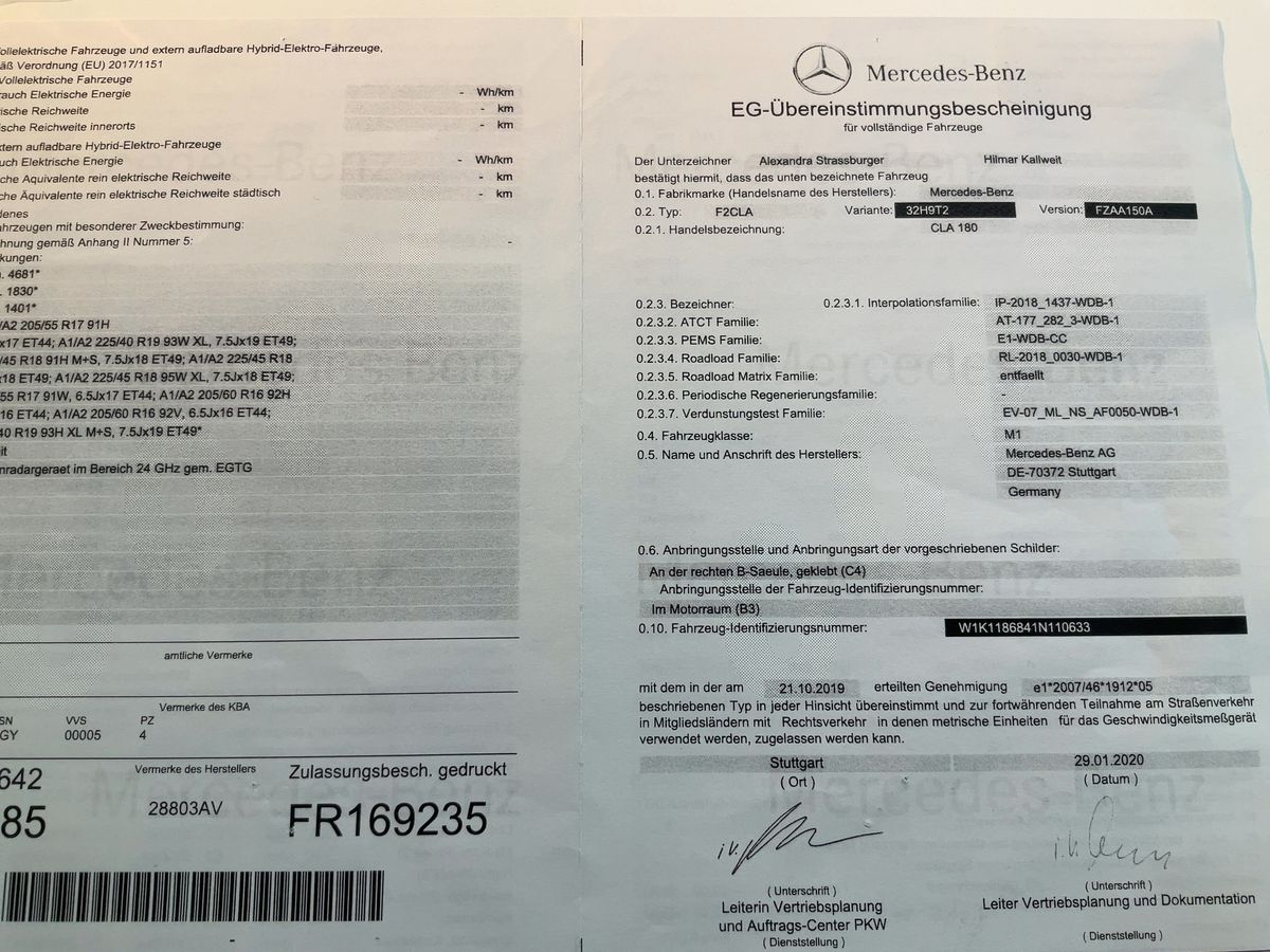 Mercedes-Benz CLA-Klasse d'occasion
