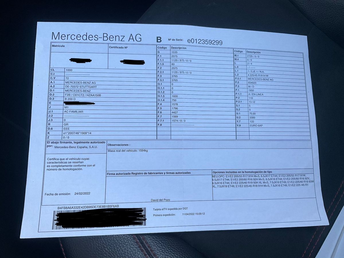 Mercedes-Benz B-Klasse d'occasion