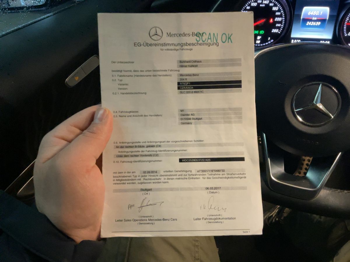 Mercedes-Benz GLC-Klasse d'occasion