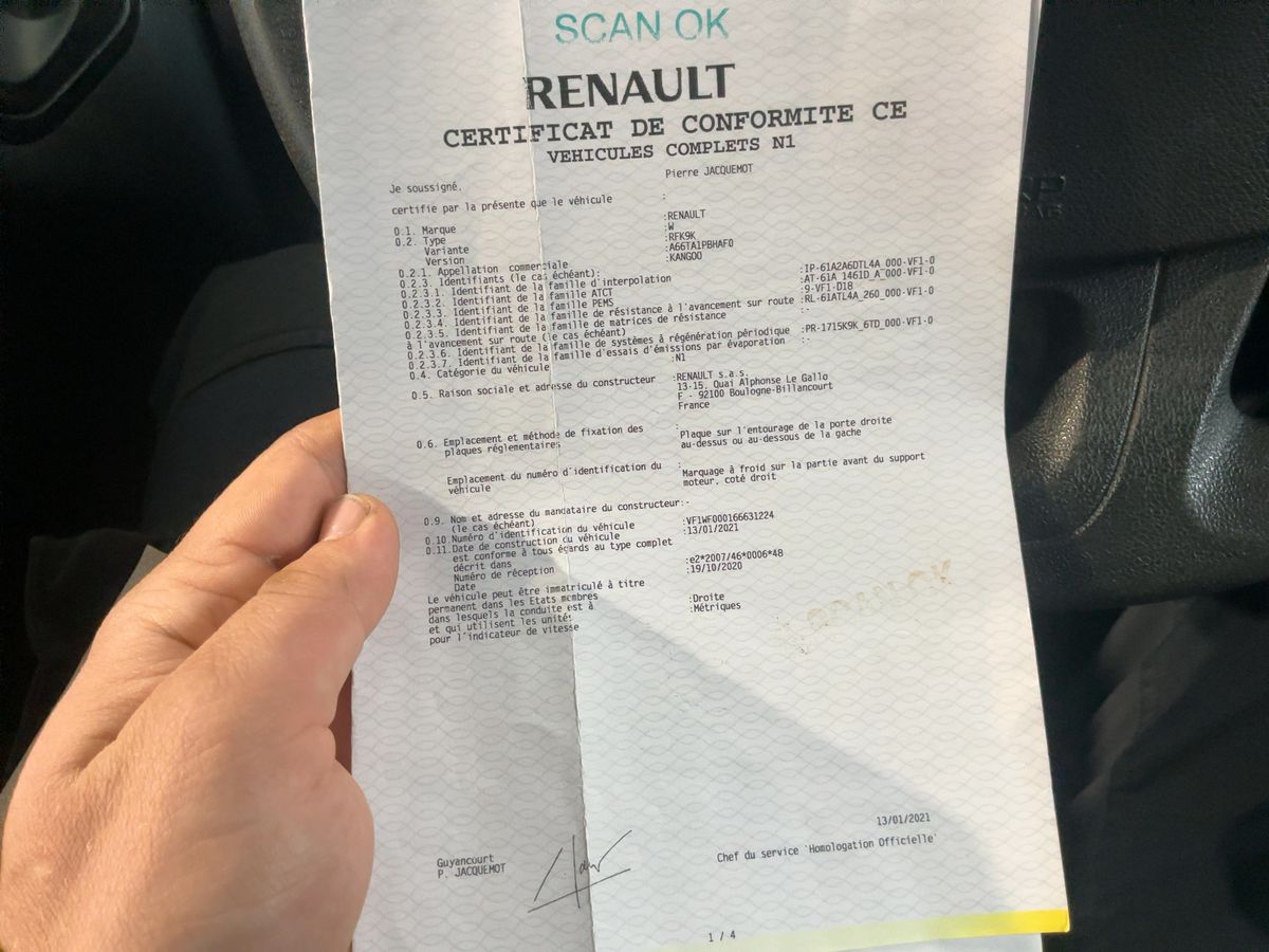 Renault Kangoo d'occasion