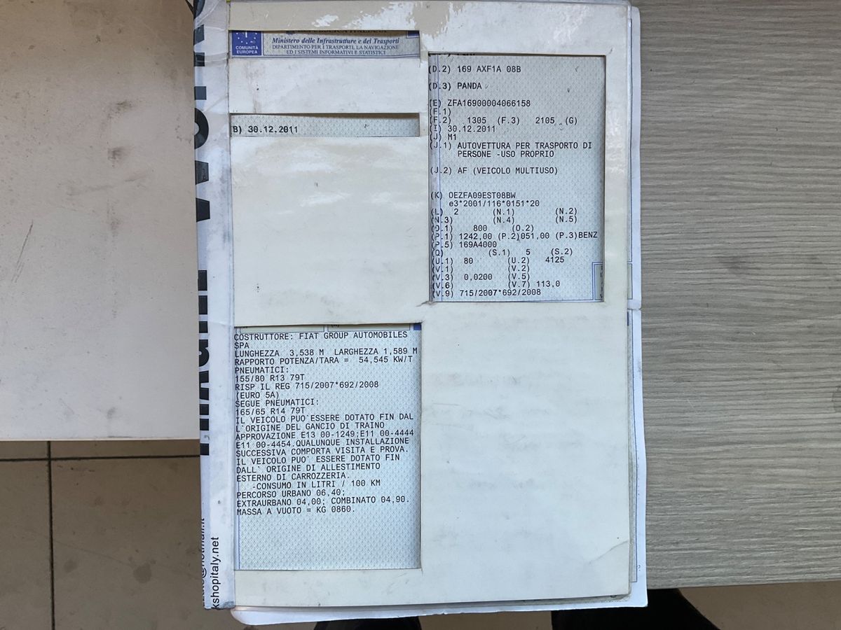 Fiat Panda 1.2 Mamy