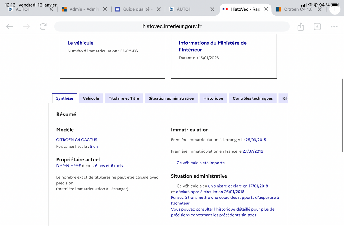 Citroen C4 d'occasion