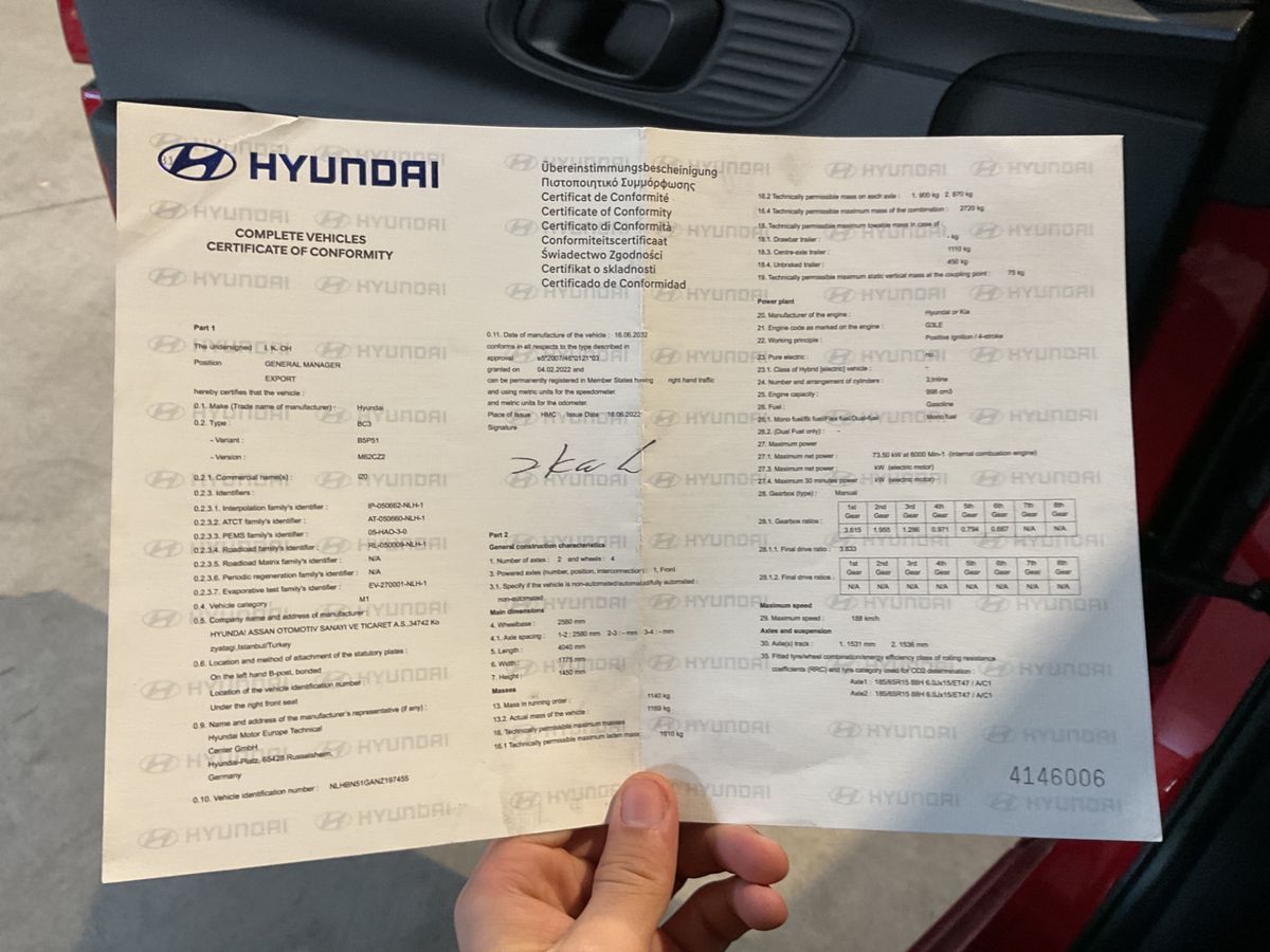 Hyundai i20 d'occasion