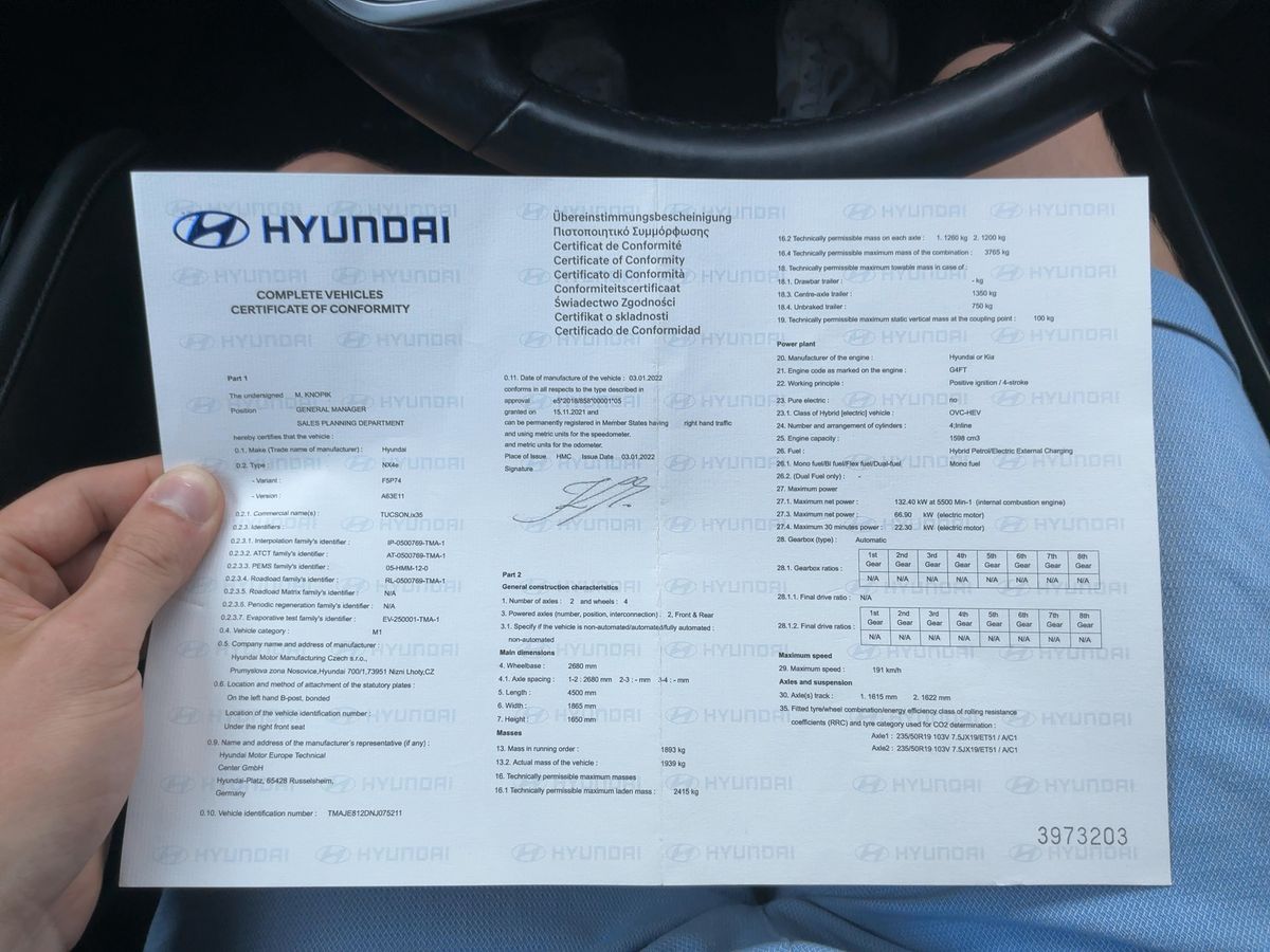 Hyundai Tucson d'occasion