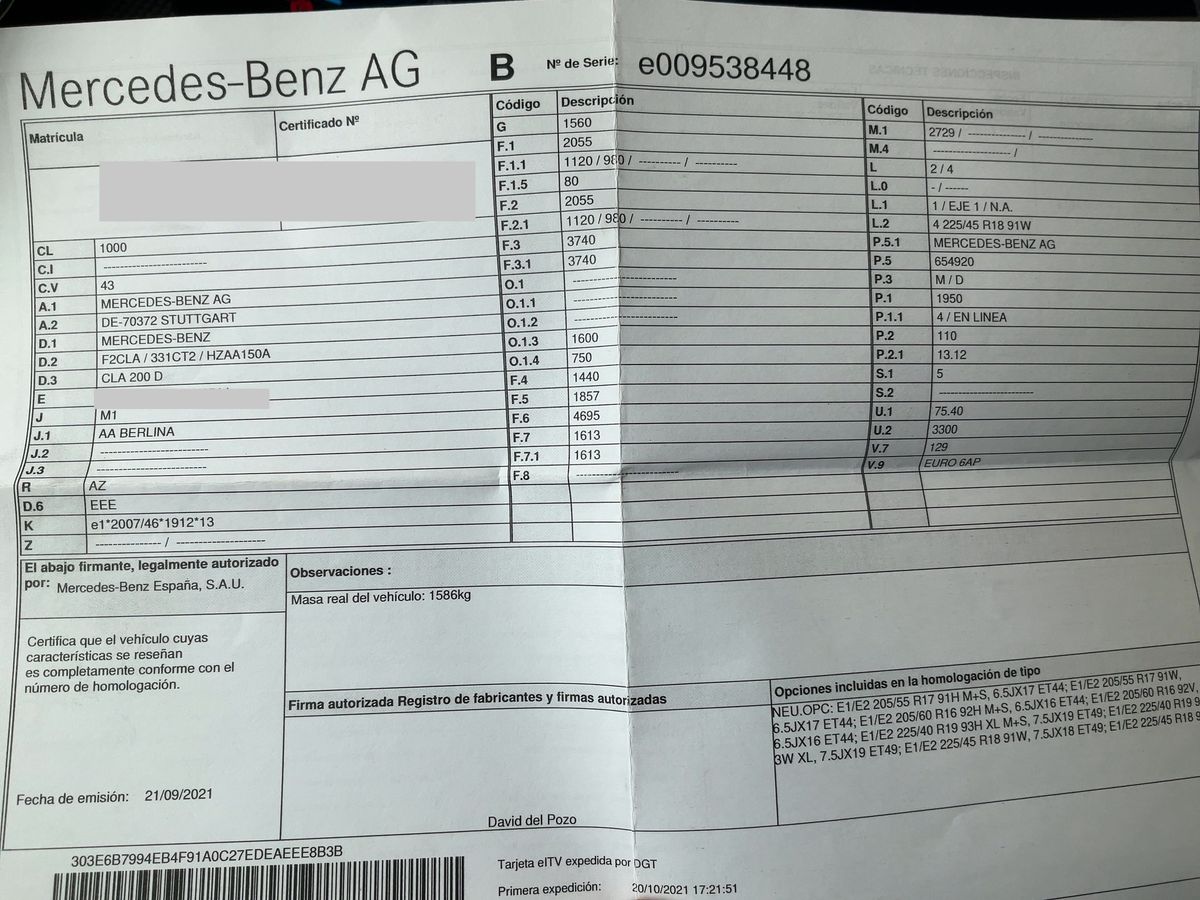 Mercedes-Benz CLA-Klasse d'occasion