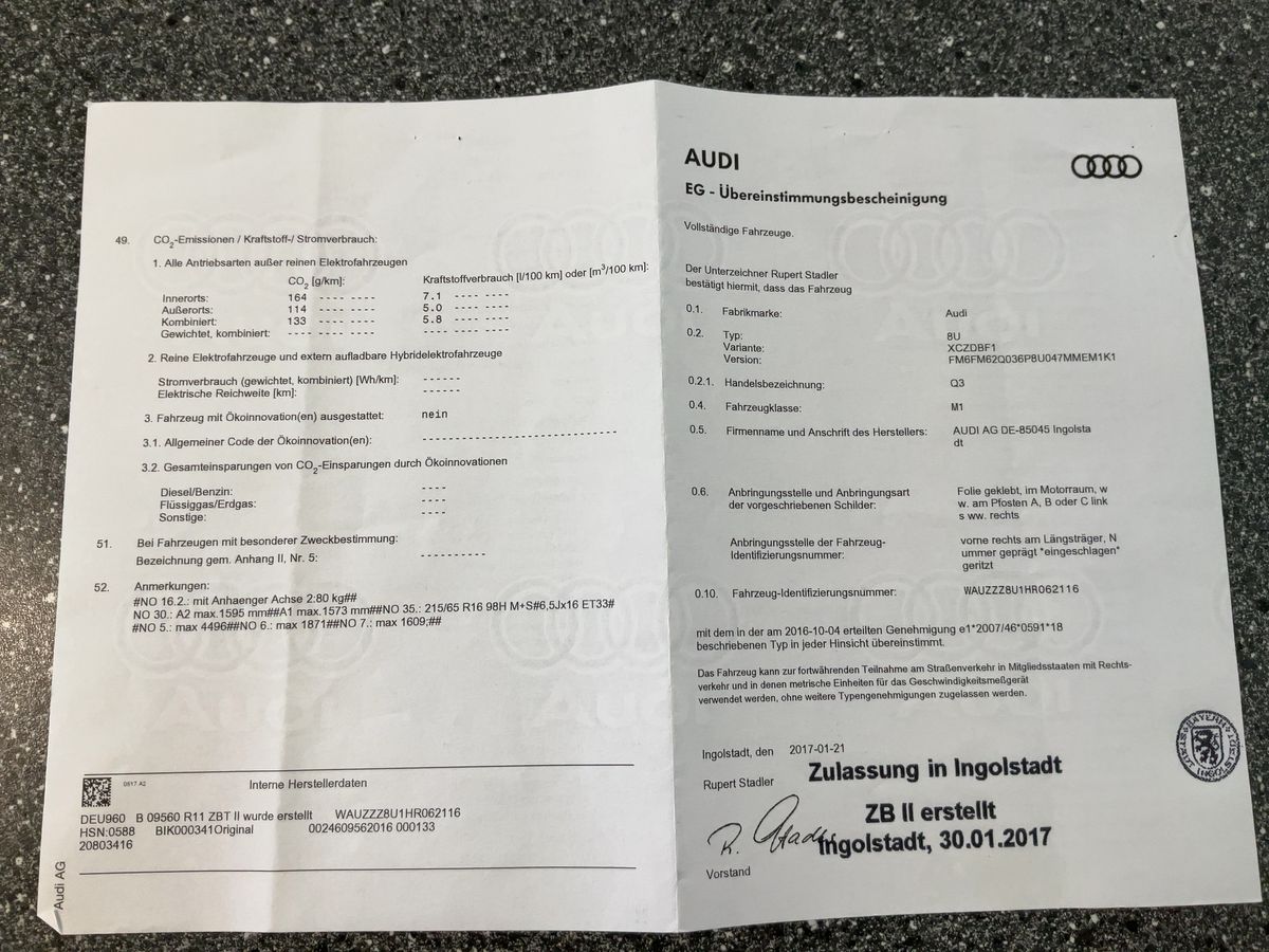 Audi Q3 d'occasion