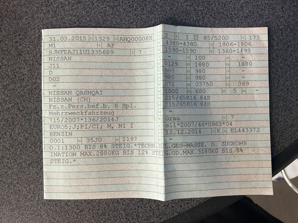 Nissan Qashqai d'occasion