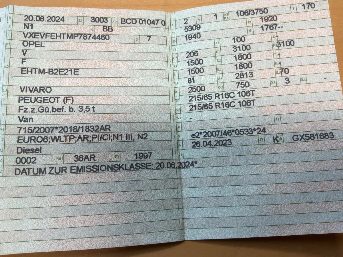 Opel Vivaro d'occasion