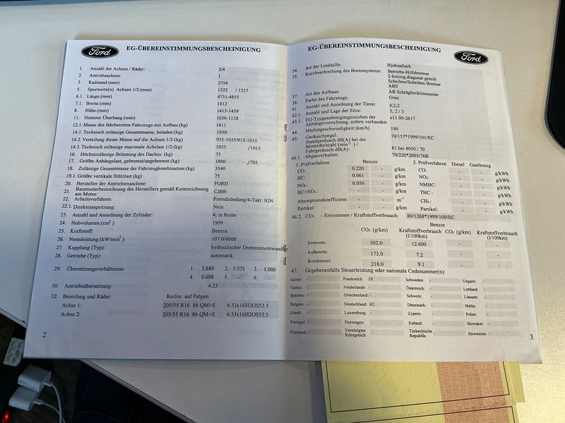 Ford Mondeo 2.0 Ghia — zdjęcie 6