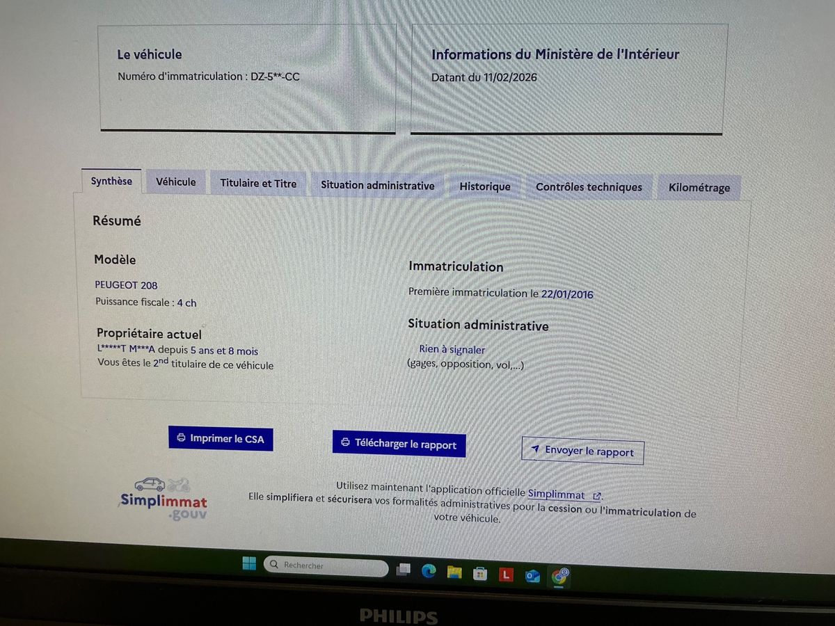 Peugeot 208 d'occasion