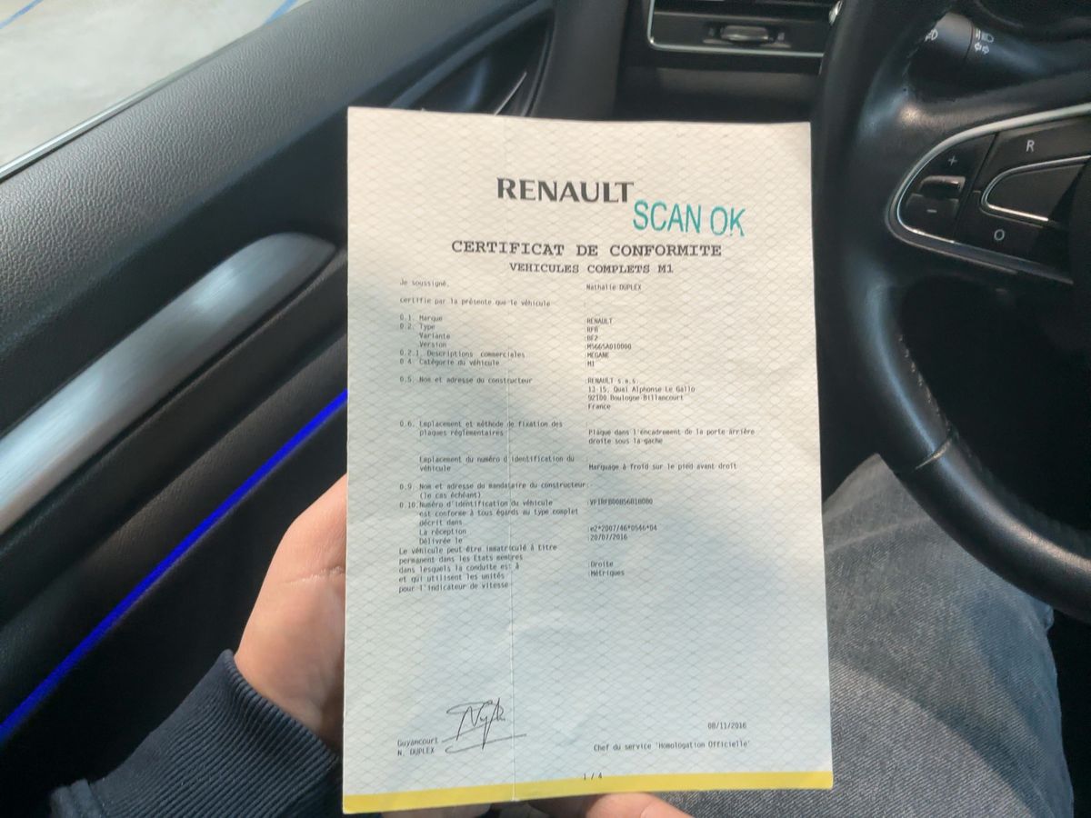 Renault Megane d'occasion