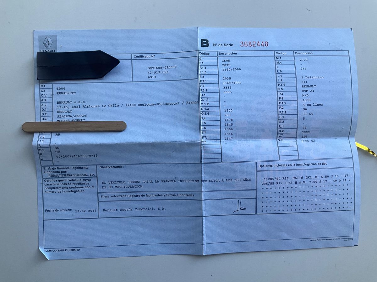 Renault Scenic 1.6 dCi Limited