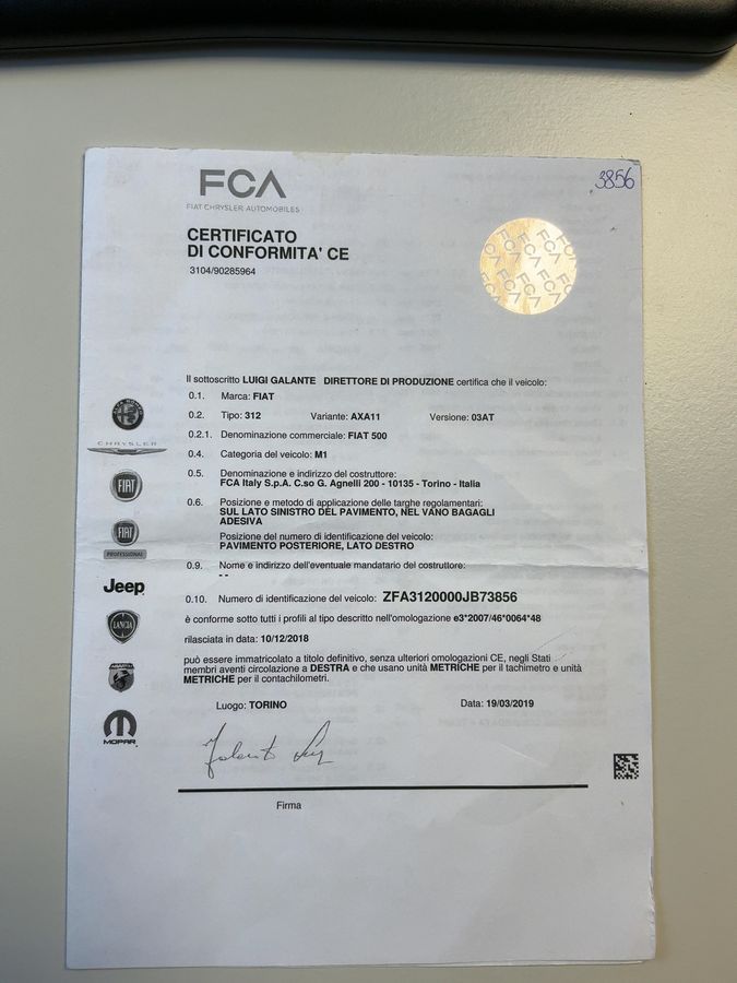 Fiat 500C d'occasion