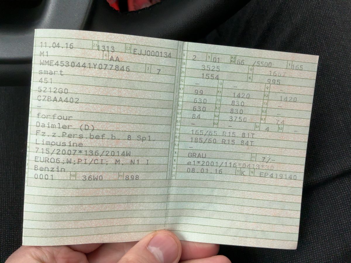 Smart forfour d'occasion