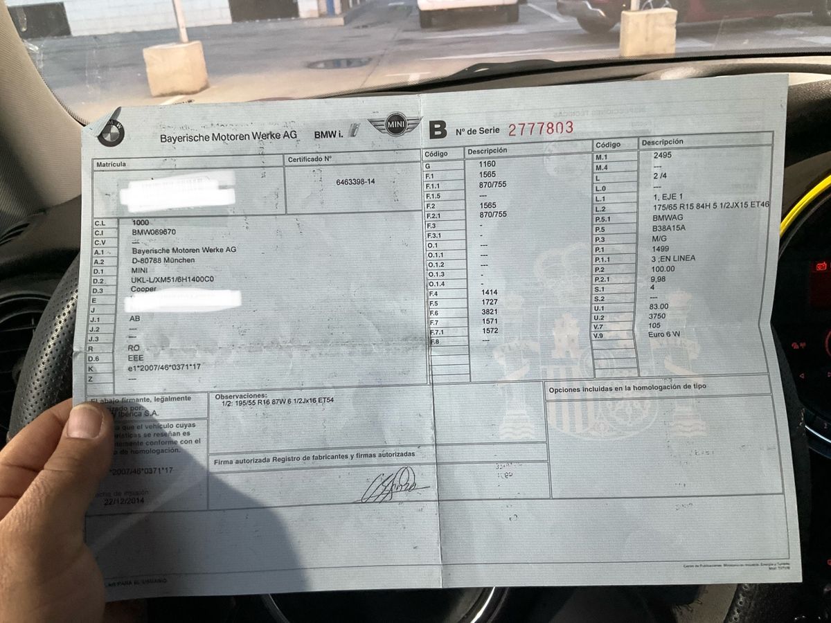 MINI Cooper d'occasion