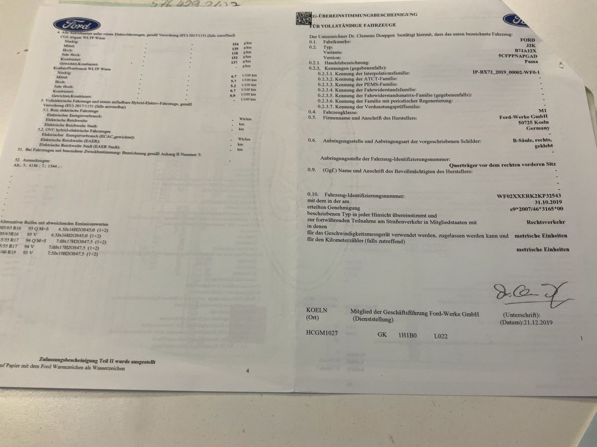 Ford Puma d'occasion