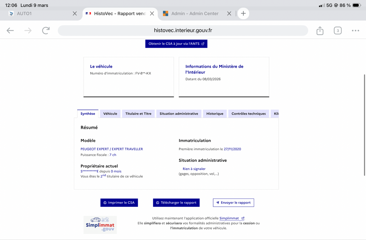 Peugeot Expert d'occasion