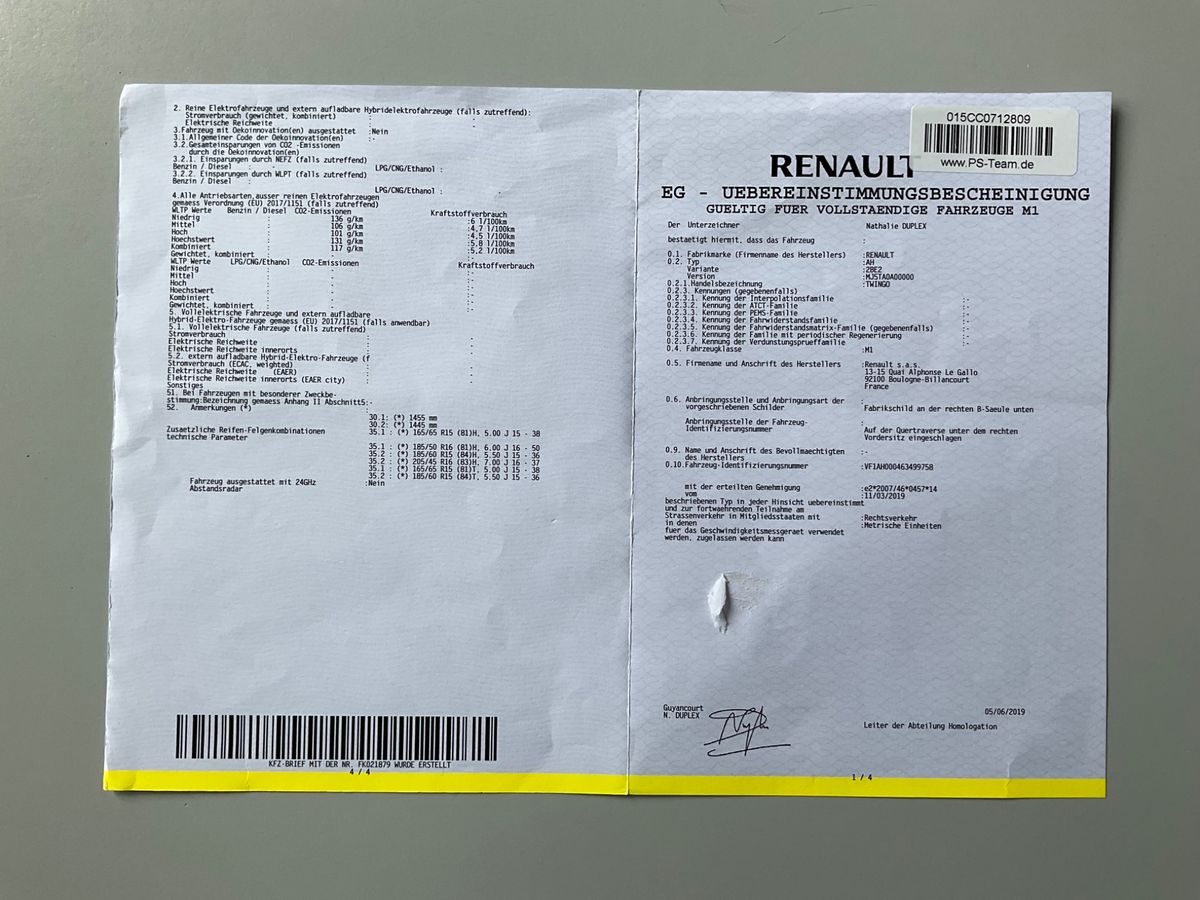 Renault Twingo 1.0 SCe Life