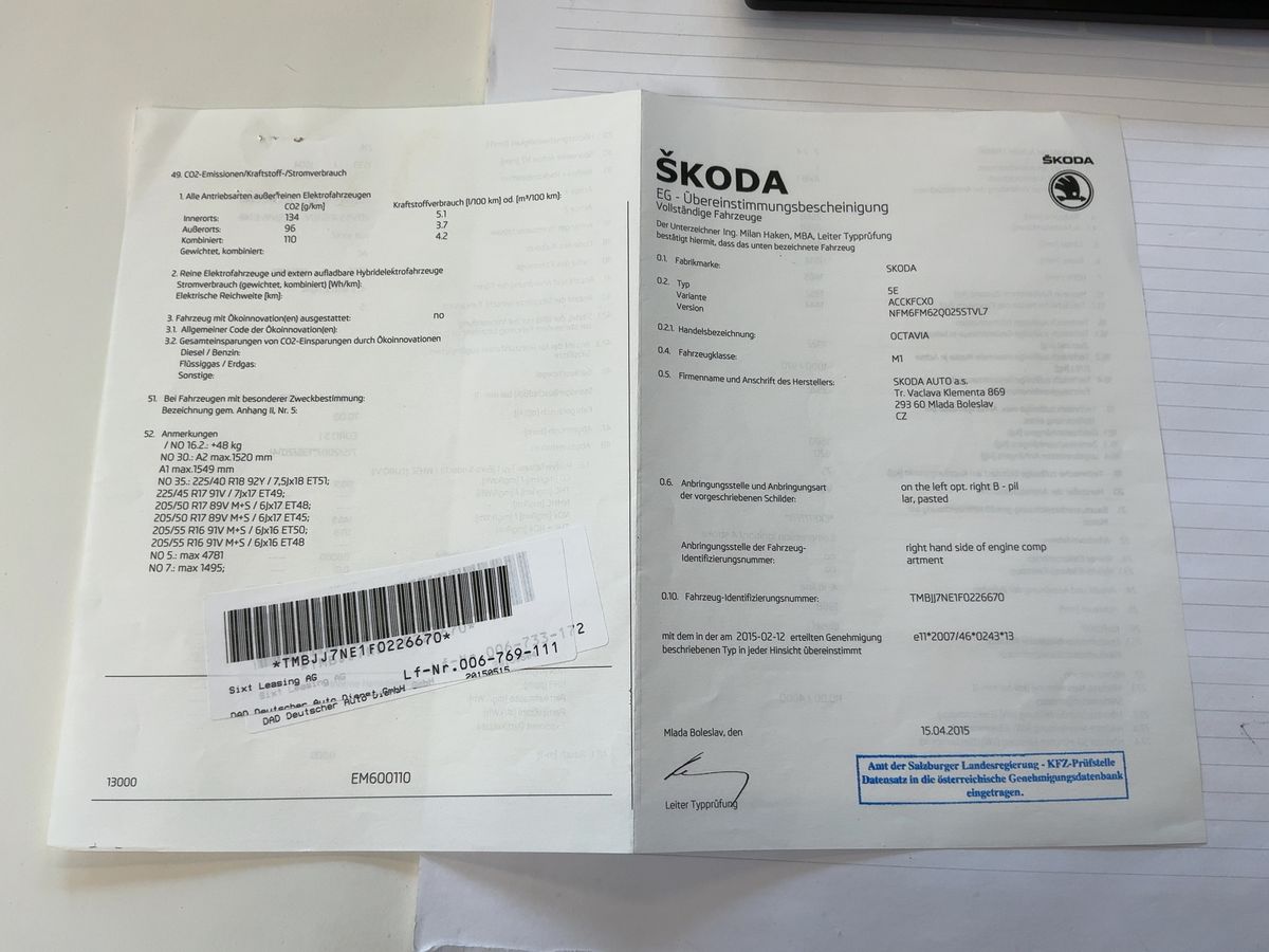 Skoda Octavia d'occasion