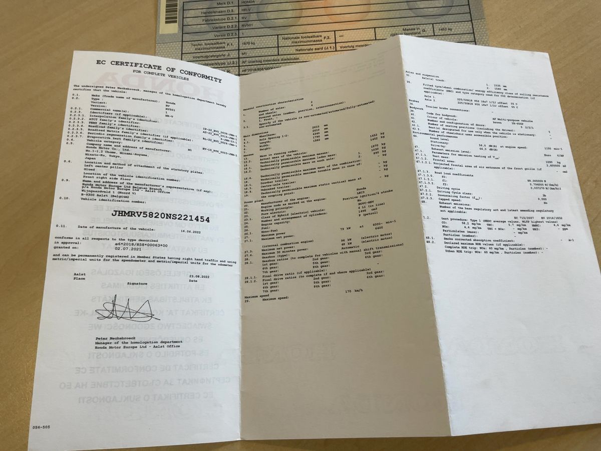 Honda HR-V d'occasion