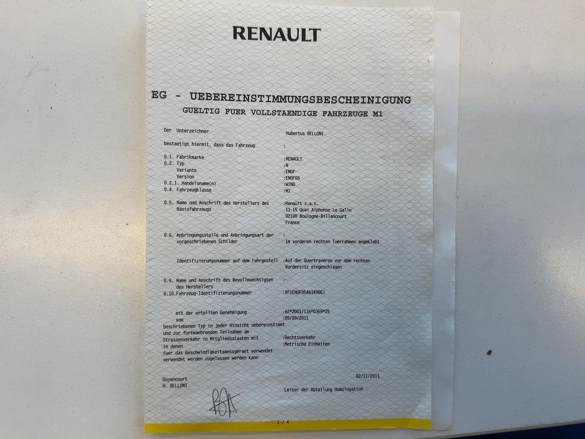 Renault Wind d'occasion