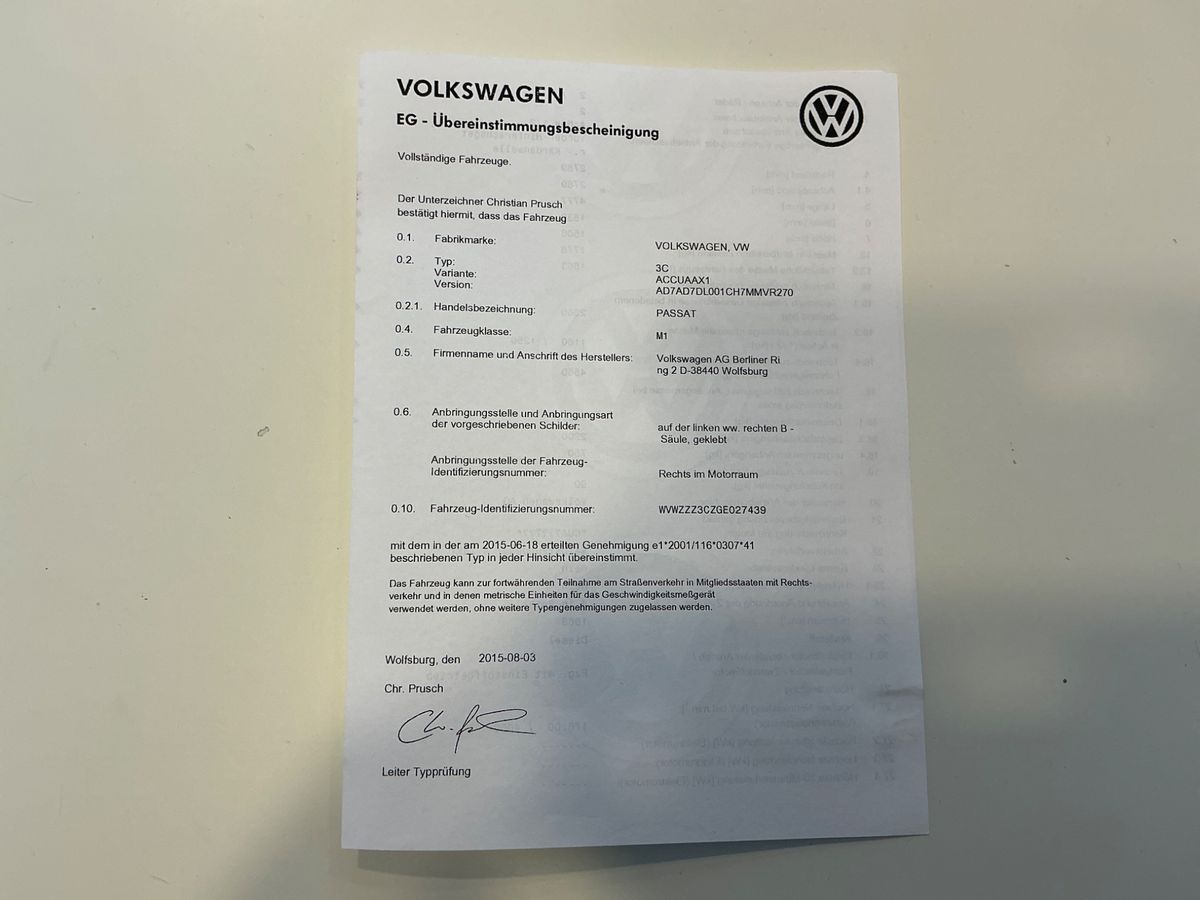 Volkswagen Passat d'occasion