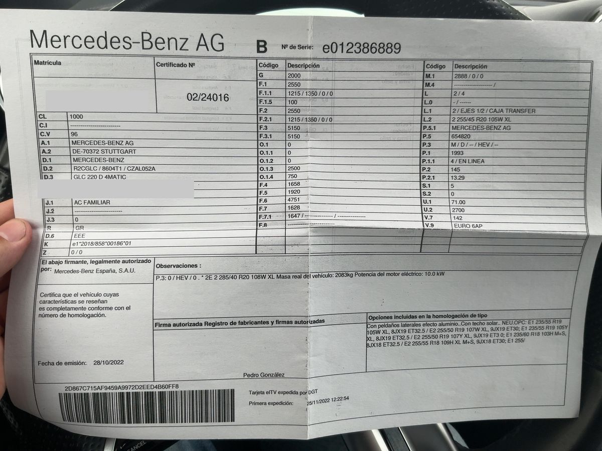 Mercedes-Benz GLC-Klasse d'occasion