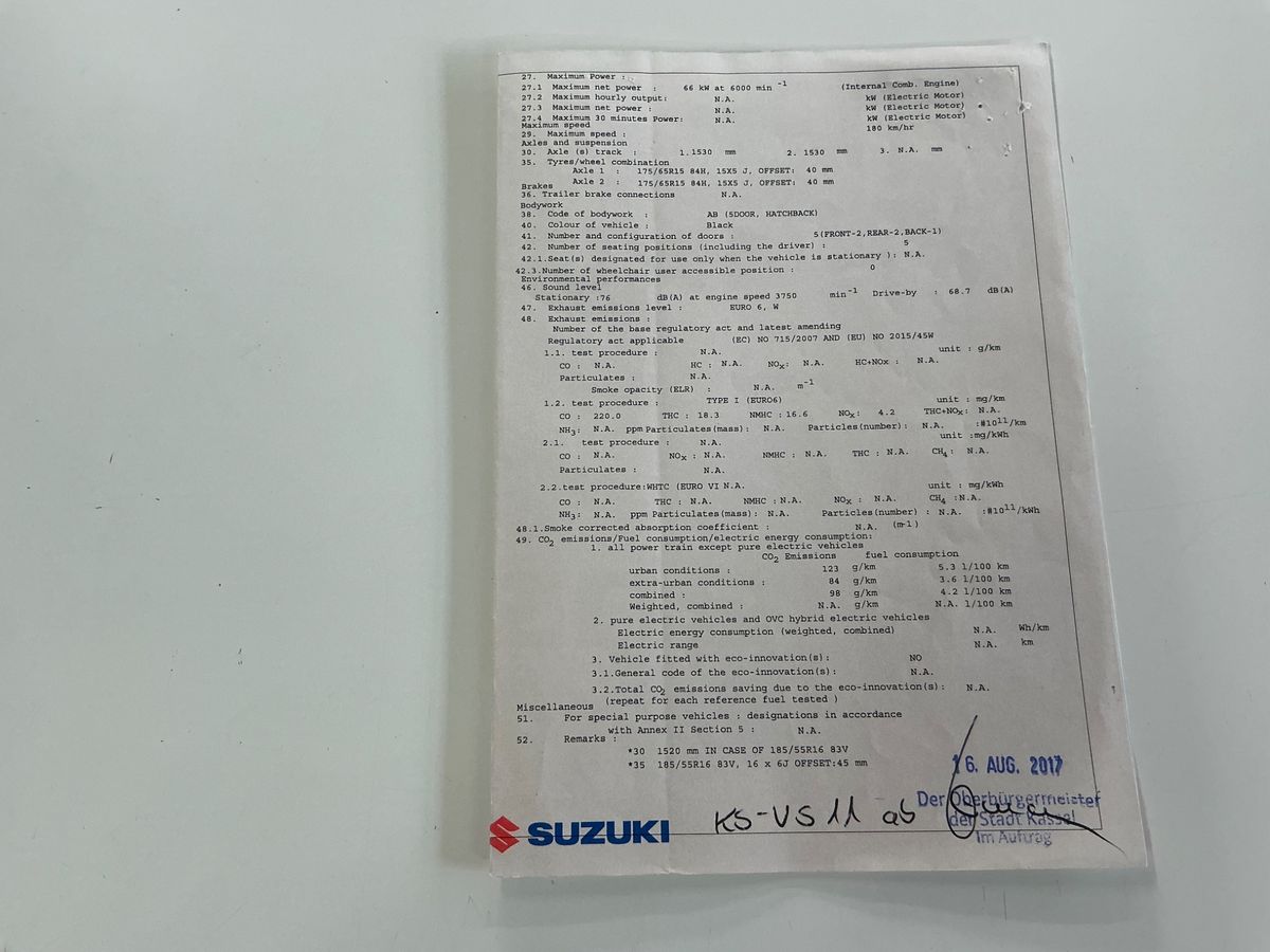 Suzuki Baleno d'occasion