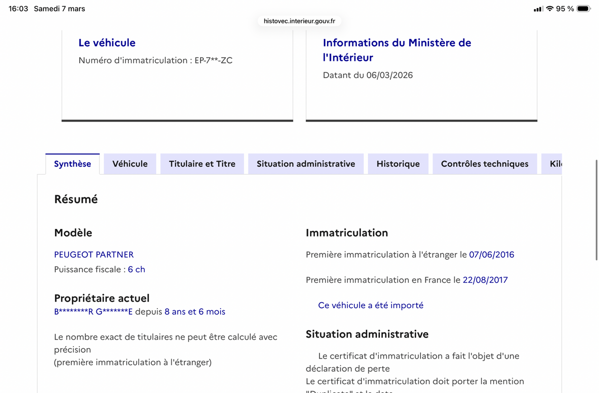 Peugeot Partner d'occasion