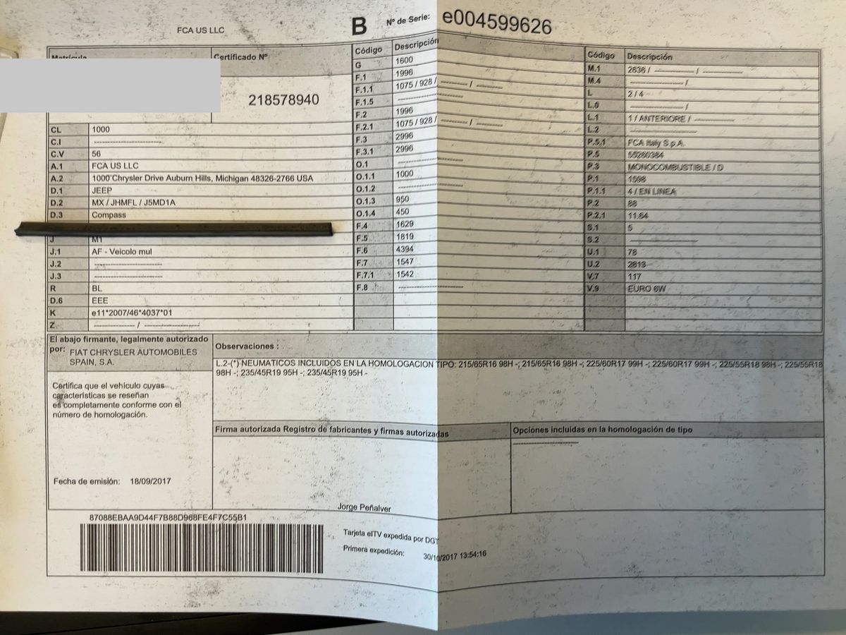 Jeep Compass d'occasion