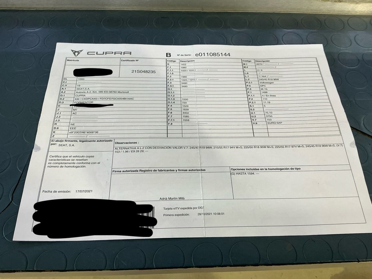 Cupra Formentor d'occasion